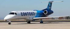 Contour Airlines lands at GSP Wednesday to begin service to Nashville from GSP.
 