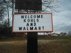 Langston & Black puts out the welcome sign for Kohl's and Walmart as the Wade Hampton corridor becomes one of the hottest markets in the upstate.