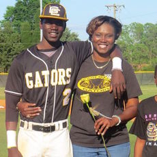 Sharonda Coleman-Singleton, coach of the girls' track and field team at Goose Creek High School, was killed Wednesday night. Her son, Chris Singleton, plays baseball at Charleston Southern.
 