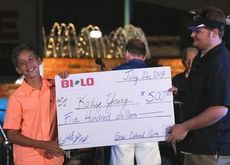 Here's the facts. Kody Young, who never sang in public before Greer Idol auditions in May, won the 2103 Greer Teen Idol competition over a friend who encouraged him to enter. The result was a $500 winner's check – an average of $125 per appearance.