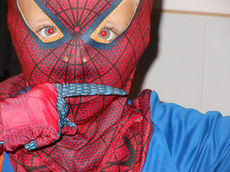 Spiderman (on the home page gallery) gave GreerToday.com permission to use his undisguised name – Zaiden Perkins.