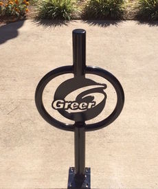 Seventeen bike racks have been delivered to the City of Greer as part of its long-term walking and bike trails master plan.
 
