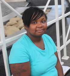 Lakendra Gore drove from Gastonia to get a job interview Monday at SC Works at McAlister Square on Pleasantburg Drive.
 