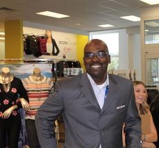 Daryl Atkins, store manager for Kohl's, welcomed guests to the ribbon cutting ceremony.
 