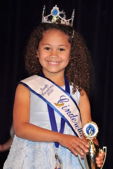 Emerson Blair Dingus, 6, is Miss South Carolina Cinderella 2015.
 