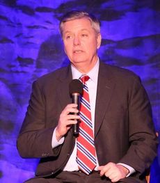 Sen. Lindsey Graham is due at the Inland Port in Greer this afternoon for a ceremony. Graham was guest speaker with Sen. Tim Scott Thursday night at the Greater Greer Chamber of Commerce's annual banquet at the Embassy Suites in Greenville.