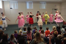 Children saw a free performance of “Clara’s Nutcracker Journey” by the International Ballet Saturday at the Greer library.
 