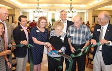 Jimmie and Ann Donovan, residents at Thrive, were selected to cut the traditional ribbon at the Greater Greer Chamber of Commerce ceremony.
 
 
 