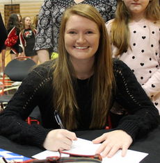 Cassidy Norris signed to play softball with North Greenville University.
 