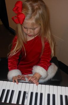 Piano instructor Kay Young's students perform during the Christmas holidays at City of Greer events including Breakfast with Santa.
 