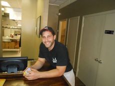Ray Merhed is co-partner in Merrell's Pizza at 1207 W. Poinsett Street. The pizzeria features pizza and subs. Merhed has worked at his family's restaraunts before opening Merrell's.