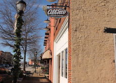 Abbott's signage on East Poinsett Street marks the first franchise in the Carolinas and Georgia of the frozen custard shop.