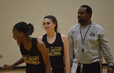 Greer girls coach Mazzie Drummond has benefitted with his players participating in AAU basketball during the summer.
 