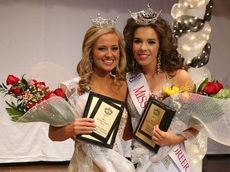Emma Kate Rhymer and Anna Brown are all smiles after being crowned 2015 Miss Greater Greer Teen and Miss Greater Greer, respectively, on Saturday night.
 
 