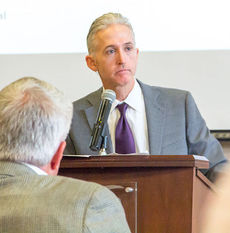 Rep. Trey Gowdy spoke at the sold out Greater Greer Chamber of Commerce First Friday luncheon on June 7.