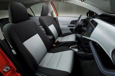 This is a look at the interior. The 34.2 cubic-feet of cargo space grows to as much as 67.3 cubic feet with the rear seats folded down.