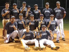 The Jackets baseball team, champions of District 5 Dixie Youth League.
 
 