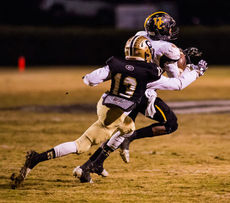 A Union County receiver gets behind Greer's defense.
 