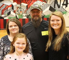 Family members who were at Cassidy Norris's signing were Norman Norris, father, Lisa, mother, and sister Jordyn.
 