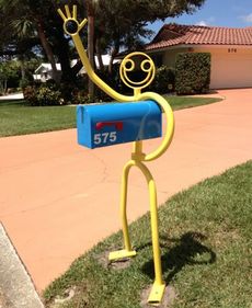 A mailbox Tube Dude.
 