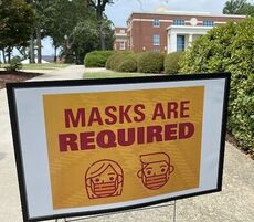 Students, faculty and staff will be required to wear masks.
 