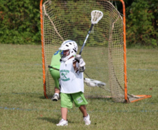 Size and age isn't a factor playing lacrosse. More youths are participating in lacrosse in summer programs like camps and touring teams.