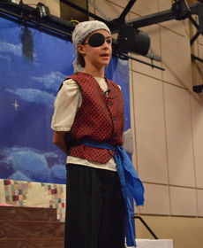 Camilla Escobar plays one of the pirates.
 