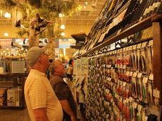 Rods and reels were a big lure when Cabela's opened Thursday as its first venture into South Carolina.
 