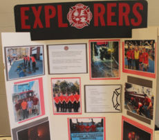 Fire departments use the Explorers as an educational tool to learn about fire departments.
 