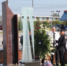 The Boiling Springs Fire District's 9/11 Memorial Plaza in Greenville County is open to the public daily.
 