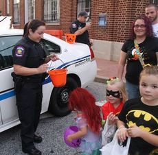 The Greer Police Department had to call in for more candy when the fire department, scheduled to share the duties, were directed to an emergency call.
 