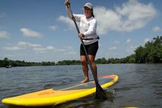 Paddleboarding has been approved on Greer Commission of Public Works owned lakes