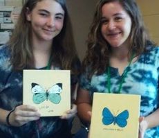 RSMS students study butterflies as part of unit on Holocaust