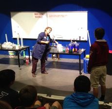 Seventh-graders visit Roper Mountain Science Center