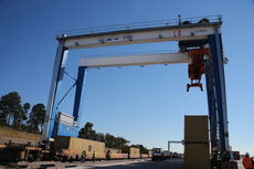 GreerToday was there to capture the first cargo being loaded at the Inland Port