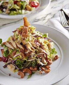 American Grille Chinois Salad served at Wolfgang Puck at GSP.
 