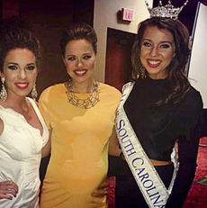 Beauty times three equals, left to right, Miss Greater Greer 2015 Anna Brown, Miss America 2009 Katie Stam and Miss South Carolina 2014 Lanie Hudson. Hudson is a former Miss Greater Greer. The queens were at the Miss South Carolina 2015 workshop last weekend.
 
 