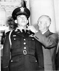Colonel James L. Stone was awarded the Medal of Honor by President Dwight D. Eisenhower at a White House ceremony on October 27, 1953. 
 
 