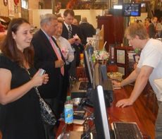 The line at ACME General Store was a result of the Greater Greer Chamber of Commerce taking part in a 