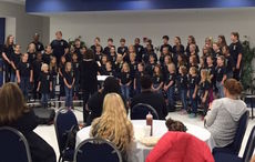 The Crestview Elementary School chorus is back to entertain at Big Thursday's lunch.
 