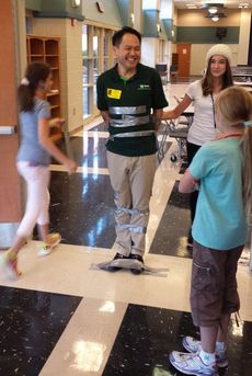 Students find unusual and fun use for duct tape