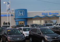 Dick Brooks Honda has purchased more than three acres fronting its dealership at 14100 Wade Hampton Boulevard. The additional property allows the dealership to expand its service areas and lots for additional inventory.
 