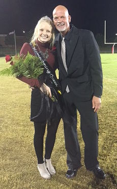 Senior Sage Hill is the Blue Ridge High School 2016 Homecoming Queen.
 