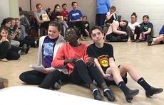 Final rehearsals for The Lion King, Jr.
 