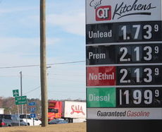 Happy tanks giving, Greer gas prices in a free fall