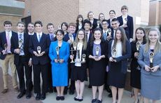 BJA Forensic Team wins 2nd place overall Sweepstakes Trophy