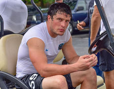Linebacker Luke Kuechly is ready to call it a day at practice.
 
 