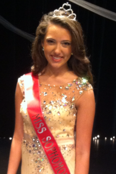 Madison Elise Henderson was crowned Miss Blue Ridge High School Sophomore.
 