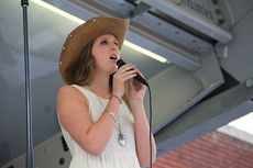 Megan Watts has used her background in public performances to advance to the Greer Idol Teen finals.