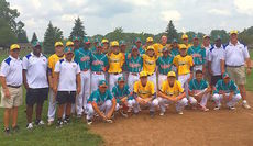 Northwood and Panama players pose for a photo after playing in the consolation game Saturday at Taylor, Mich.
 
 